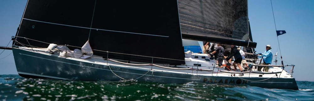 J/145 sailing Yachting Cup off San Diego, CA