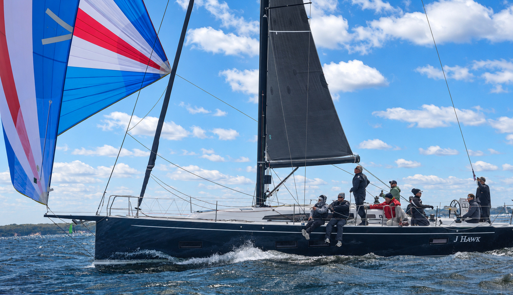J/40 J-HAWK sailing the American YC Spring Regatta