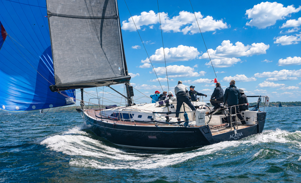 J/45 ACADIA sailing American YC Spring Regatta