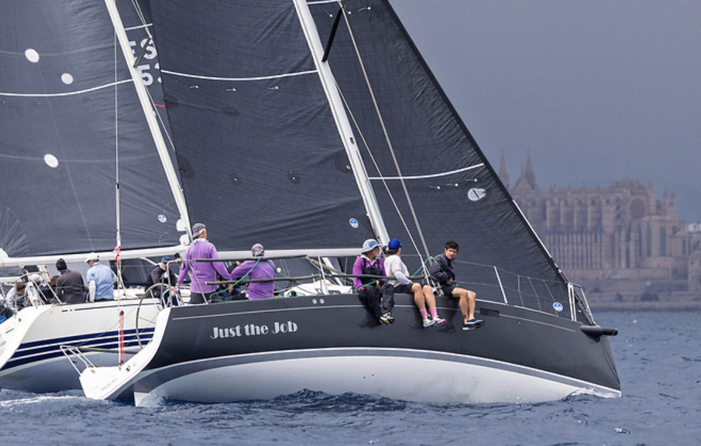 J/97E sailing PalmaVela Regatta in Palma Mallorca, Spain