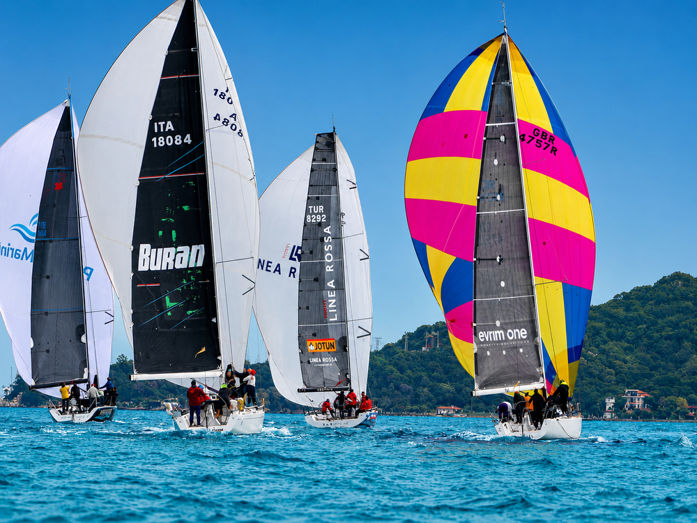 J/122s sailing Marmaris, Turkey regatta