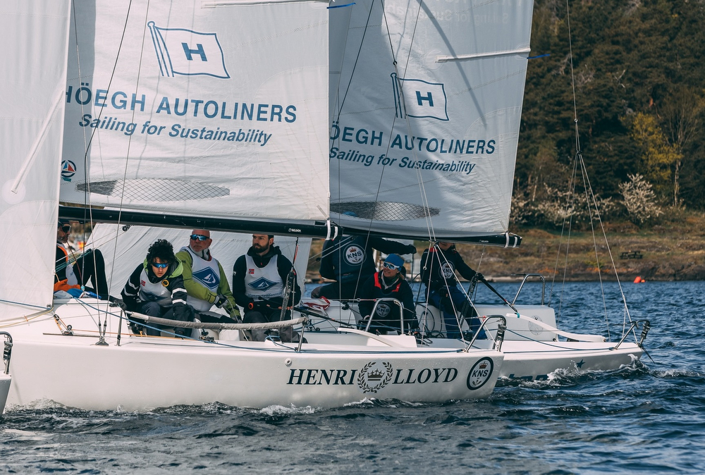 J/70 sailing league off Moss, Norway