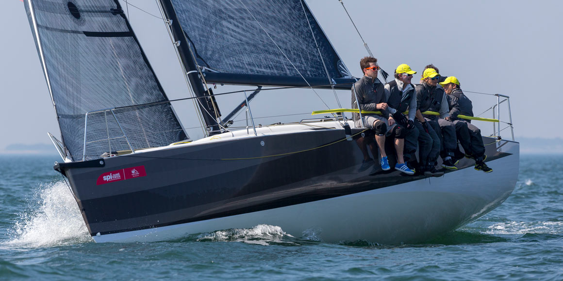 J/99 sailing off France