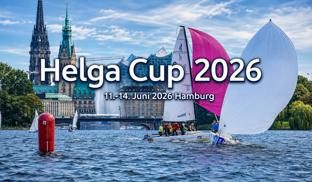 J/70s sailing Women’s Helga Cup on Lake Alster- Hamburg, Germany