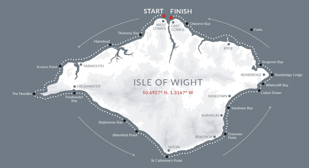 Round Isle course