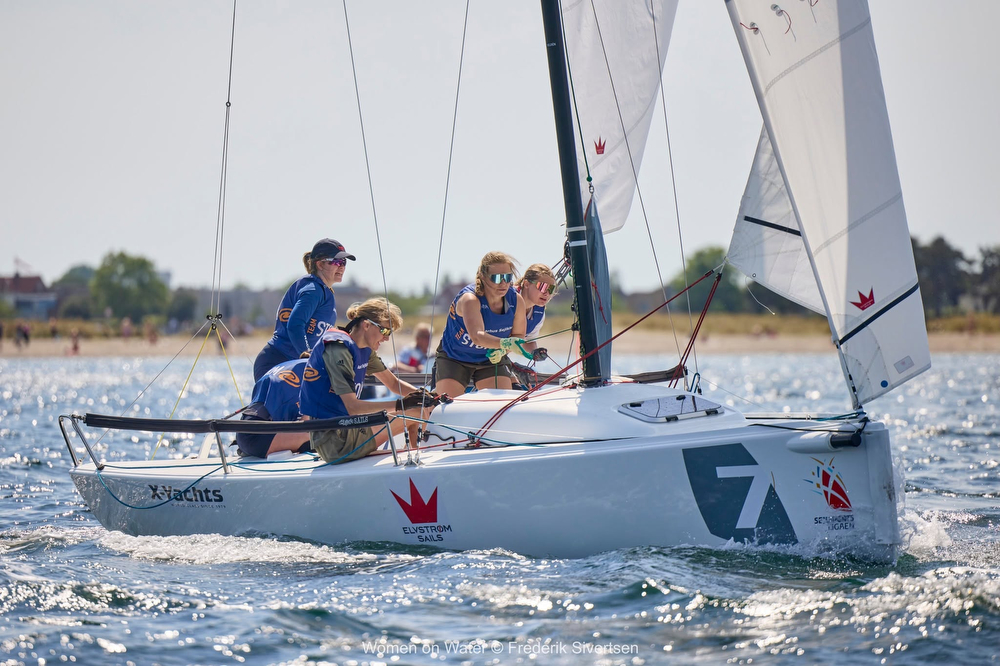 J/70s sailing Mixed-Plus World Championship off Copenhagen, Denmark