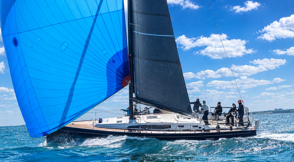 J/45 ACADIA sailing American YC Fall Regatta