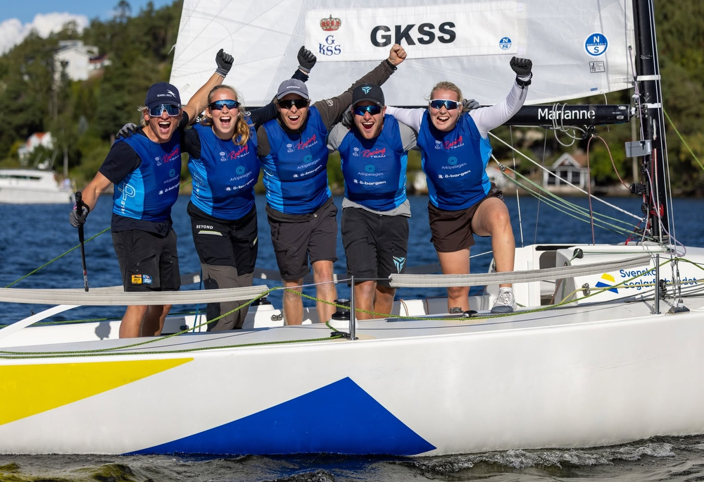 Swedish J/70 Sailing League winners- GKSS