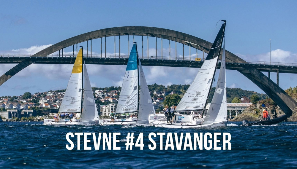 J/70 Norwegian Sailing League racing in Stavanger, Norway