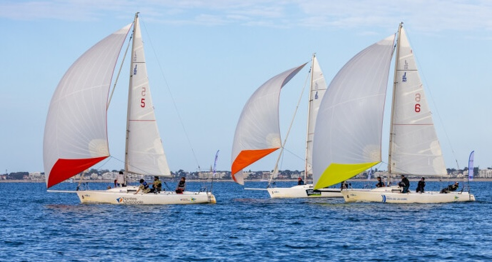 2026 1022 J80 France League Pornichet spins 51